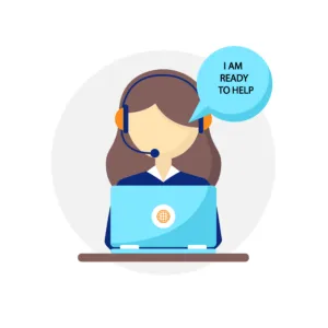 customer care service illustration