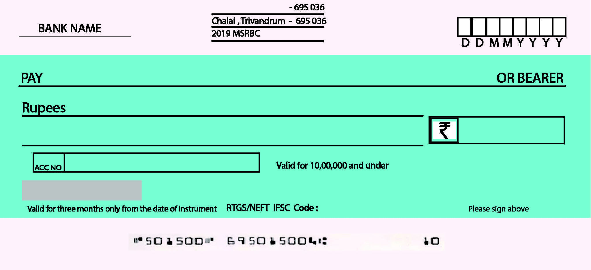 Cheque⚡Demand Draft: Easy 14 short points