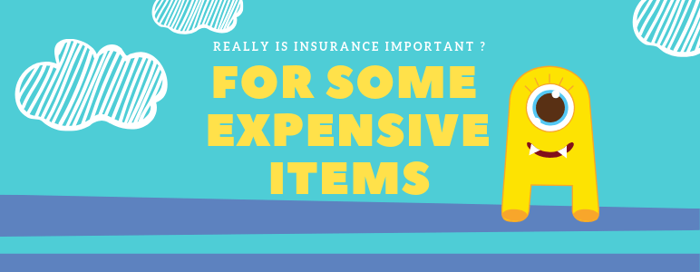 Insurance on expensive items