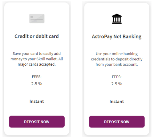 Do Indian banks actually allow skrill deposition? BanksForYou