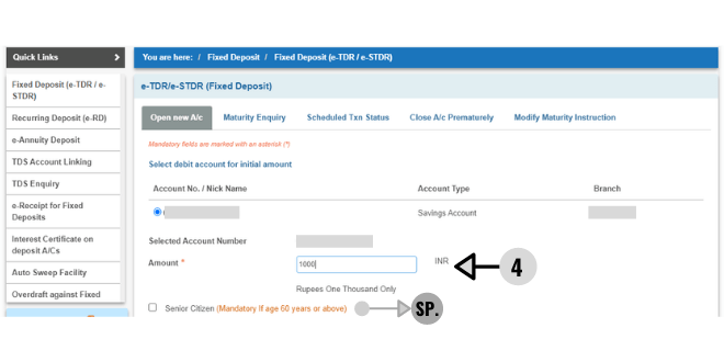 How to create an FD account in SBI online ? BanksForYou