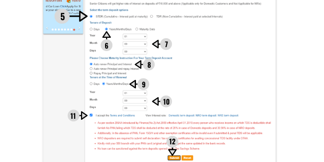 How to create an FD account in SBI online ? BanksForYou