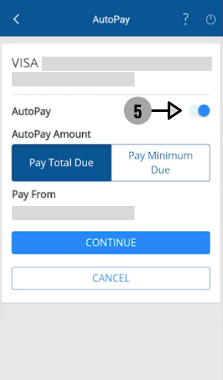 step-5 AutoPay PayZapp App