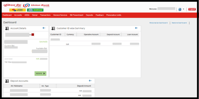 Requesting cheque book using net-banking 1