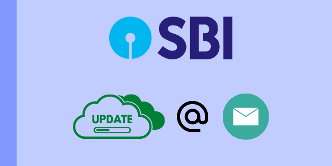 How to update Email-id in SBI online ? 1