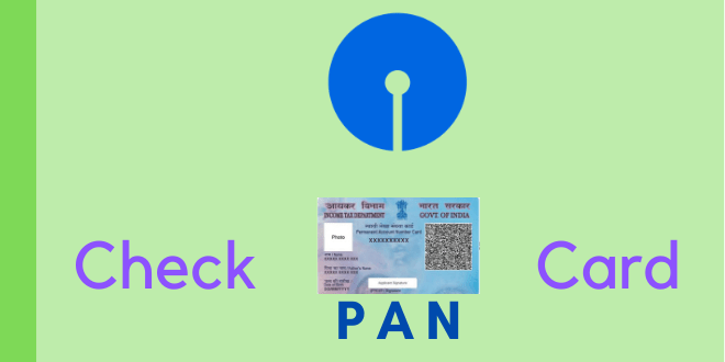 pan card sbi