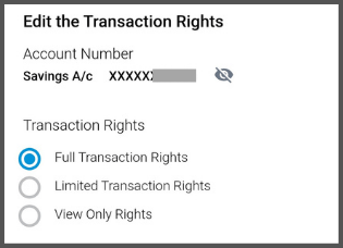 sbi yono transaction rights