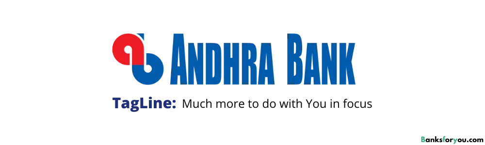 Andhra Bank logo with tagline