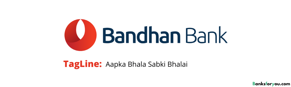 Bandhan Bank logo with tagline