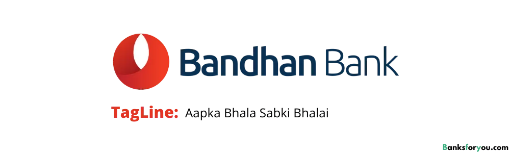 Bandhan Bank logo with tagline