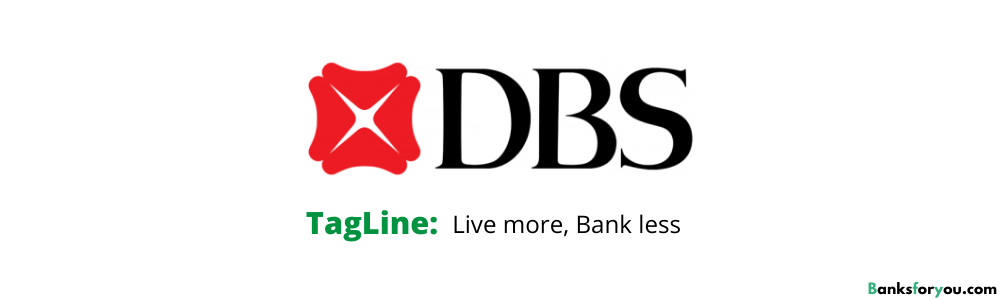 DBS Bank logo with tagline