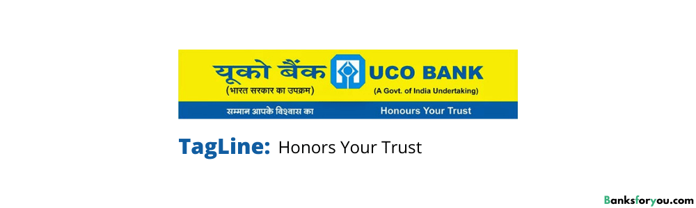 uco bank tagline with logo