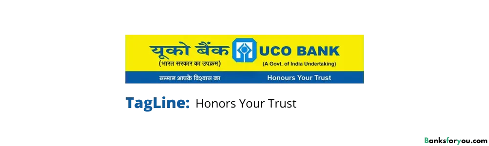 uco bank tagline with logo