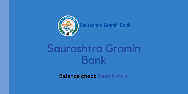Saurashtra bank balance check